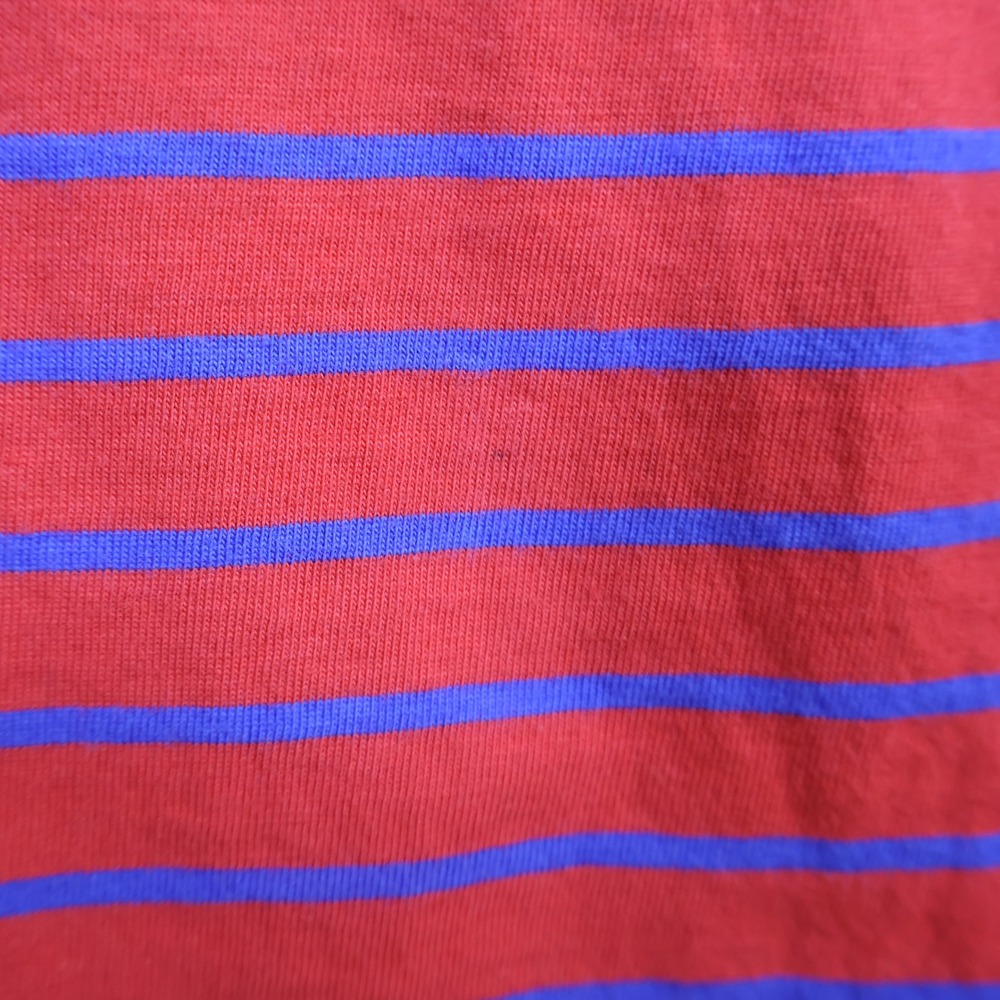 Callaway Golf Sport Polo Shirt Large Striped Red Blue Cotton‎ - Picture 9 of 12